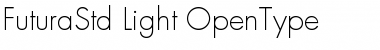 Download Futura Std Light Font