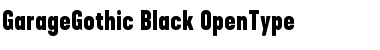 Download GarageGothic-Black Font