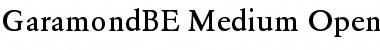 Download Garamond BE Font