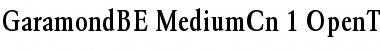 Download Garamond BE Font