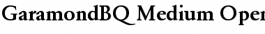 Download Garamond BQ Font