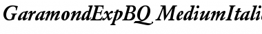 Download Garamond Expert BQ Font