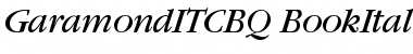 Download Garamond ITC BQ Font