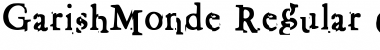 Download GarishMonde Font