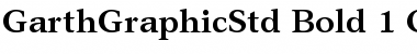 Download Garth Graphic Std Font