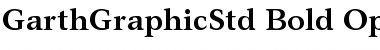 Download Garth Graphic Std Font