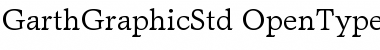 Download Garth Graphic Std Font
