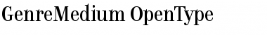 Download Genre Medium Font