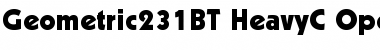Download Geometric 231 Font