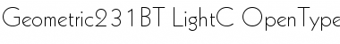 Download Geometric 231 Font