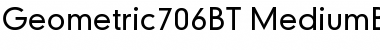 Download Geometric 706 Medium Font