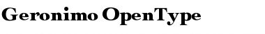 Download Geronimo Font