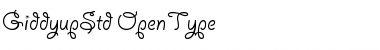 Download Giddyup Std Font