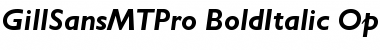 Download Gill Sans MT Pro Font