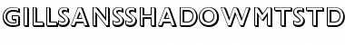 Download Gill Sans Shadow MT Std Font