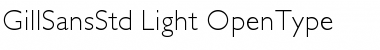 Download Gill Sans Std Light Font
