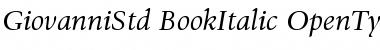 Download ITC Giovanni Std Font