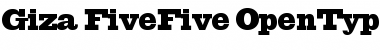 Download Giza FiveFive Font