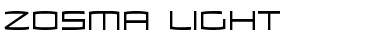 Download Zosma Light Font