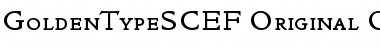 Download GoldenTypeSCEF Font