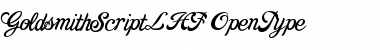 Download LHF Goldsmith Script Font
