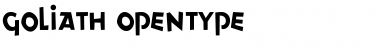 Download Goliath Font