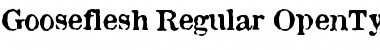 Download Gooseflesh Font