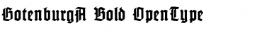 Download Gotenburg A Font