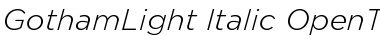 Download GothamLight Font