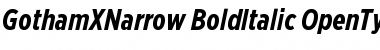 Download Gotham XNarrow Font