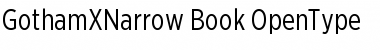 Download Gotham XNarrow Font