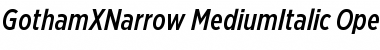 Download Gotham XNarrow Font