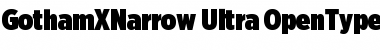 Download Gotham XNarrow Font