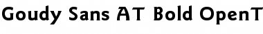 Download Goudy Sans AT Bold Font