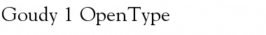 Download Goudy Font