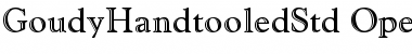 Download Goudy Handtooled Std Font