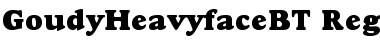 Download Goudy Heavyface Font