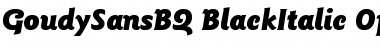 Download Goudy Sans BQ Font
