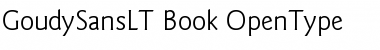 Download ITC Goudy Sans LT Font