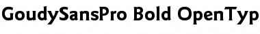 Download ITC Goudy Sans Pro Font