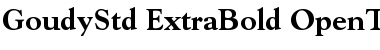 Download Goudy Std Font