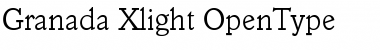 Download Granada-Xlight Regular Font
