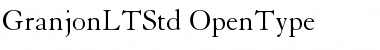 Download Granjon LT Std Font