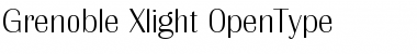 Download Grenoble-Xlight Font