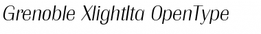 Download Grenoble-XlightIta Font