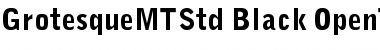 Download Grotesque MT Std Font