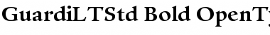 Download Guardi LT Std Font