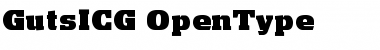 Download GutsICG Font