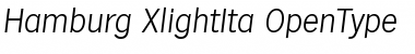 Download Hamburg-XlightIta Font