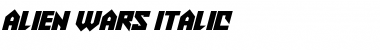 Download Alien Wars Font